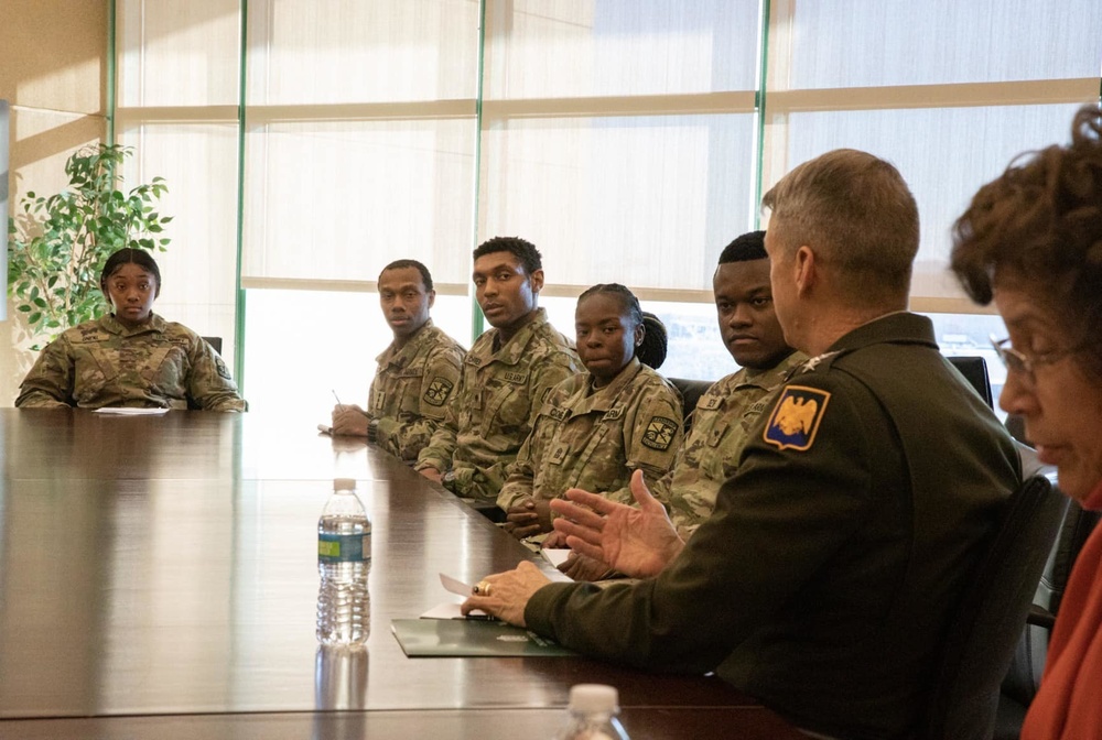 National Guard leaders visit Chicago State University