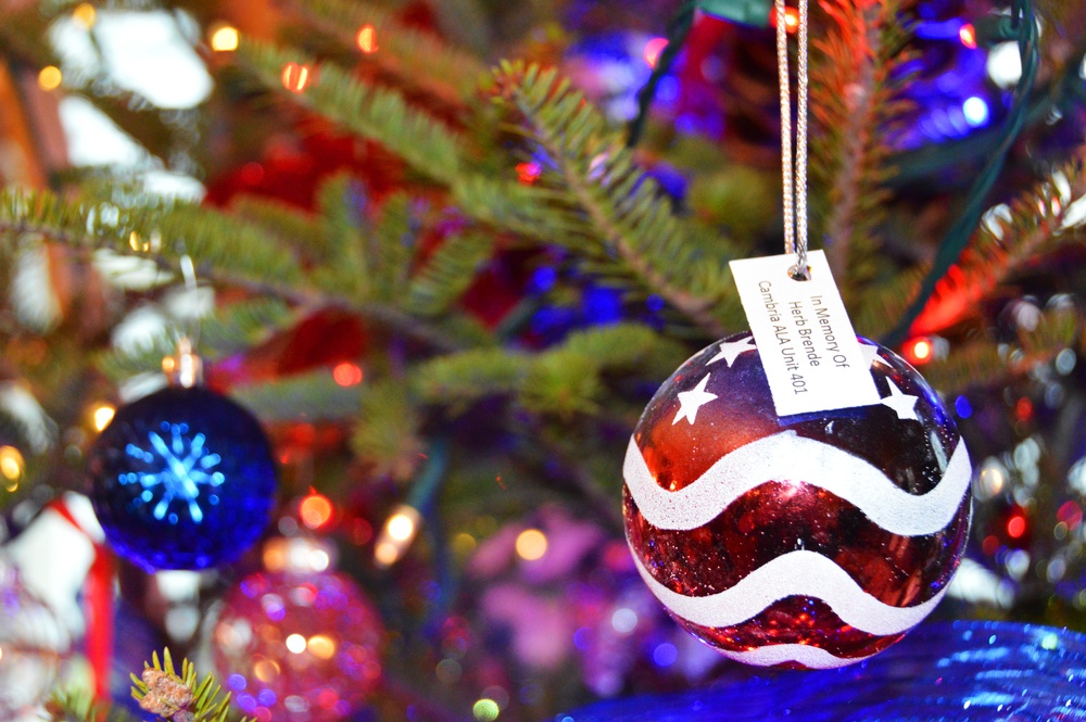 Tribute to the Troops Tree trimming