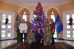 Tribute to the Troops Tree trimming