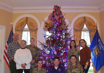 Executive Residence showcases Tribute tree honoring state military members