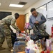 Soldiers from the 3rd Infantry Division help with the Army Community Service Toy Drive