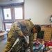 Soldiers from the 3rd Infantry Division help with the Army Community Service Toy Drive