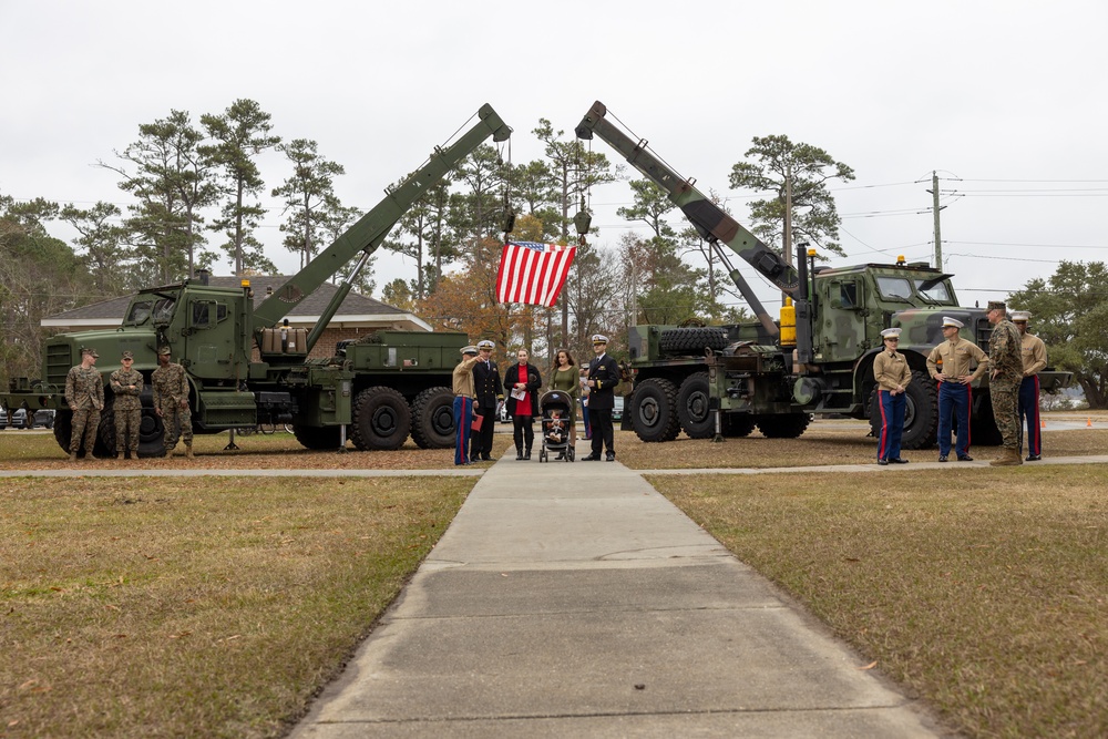 Combat Logistics Battalion 26 Change of Command