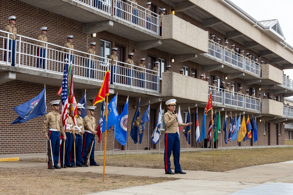 Combat Logistics Battalion 26 Change of Command