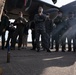 27th Special Operation Wing members receive Japanese Self-Defense Force members at Yokota Air Base, Japan