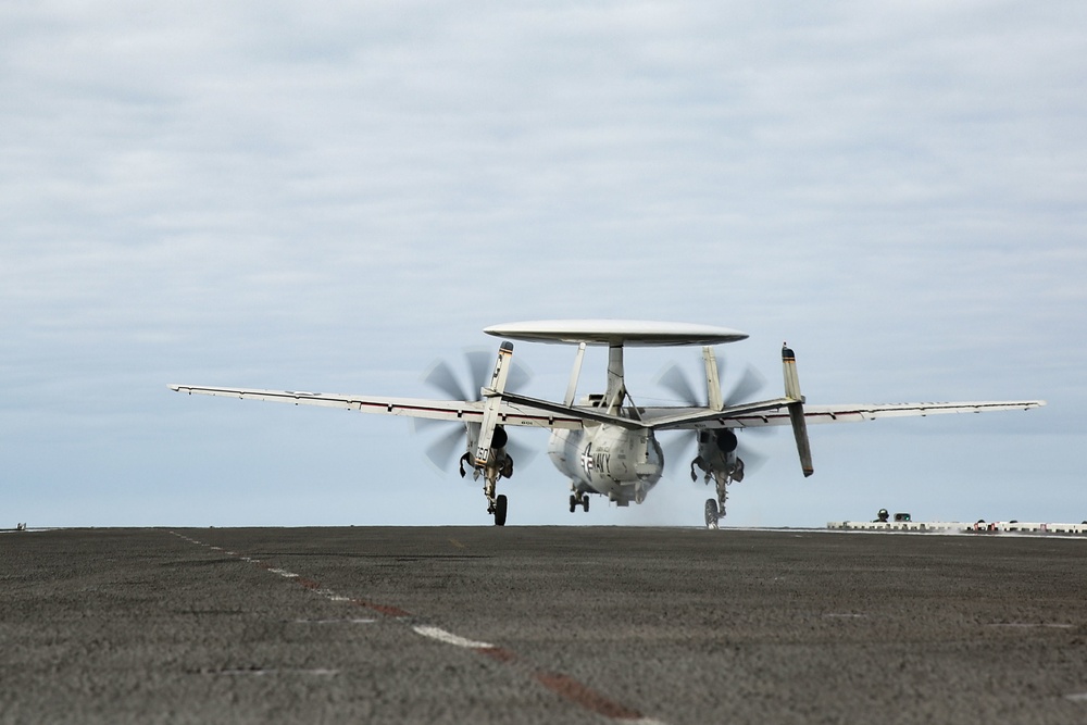 USS Abraham Lincoln conducts flight operations