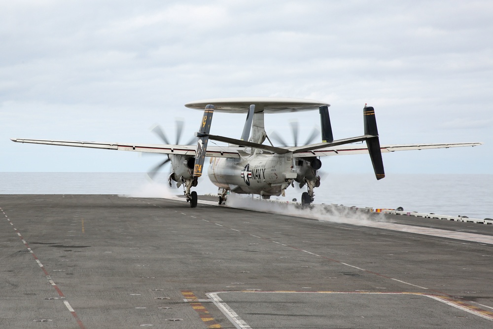 USS Abraham Lincoln conducts flight operations