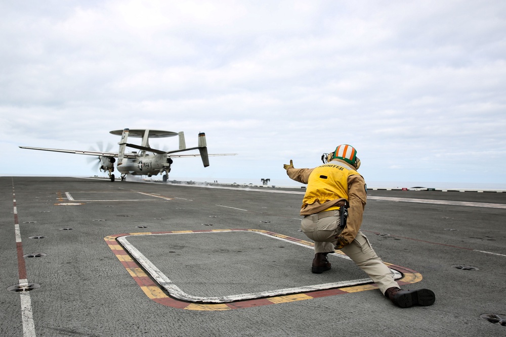 USS Abraham Lincoln conducts flight operations