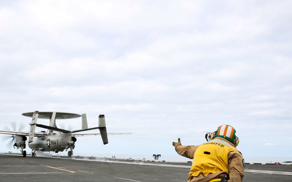 USS Abraham Lincoln conducts flight operations