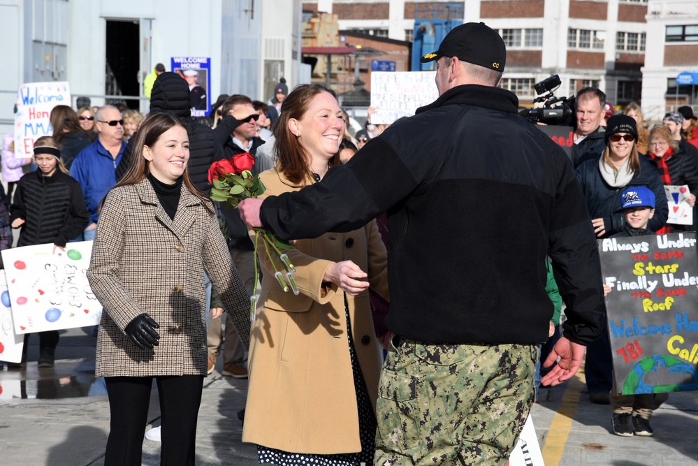 USS California (SSN 781) returns to homeport