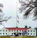 Flag set at half staff for 2022 Pearl Harbor Day at Fort McCoy