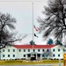 Flag set at half staff for 2022 Pearl Harbor Day at Fort McCoy