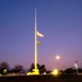 Flag set at half staff for 2022 Pearl Harbor Day at Fort McCoy