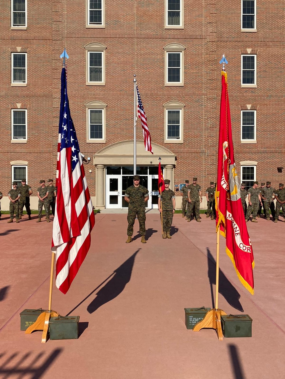 MSAU change of command ceremony