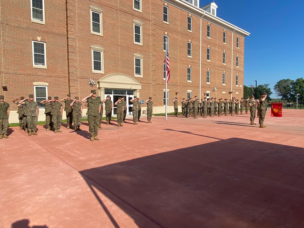 MSAU change of command ceremony