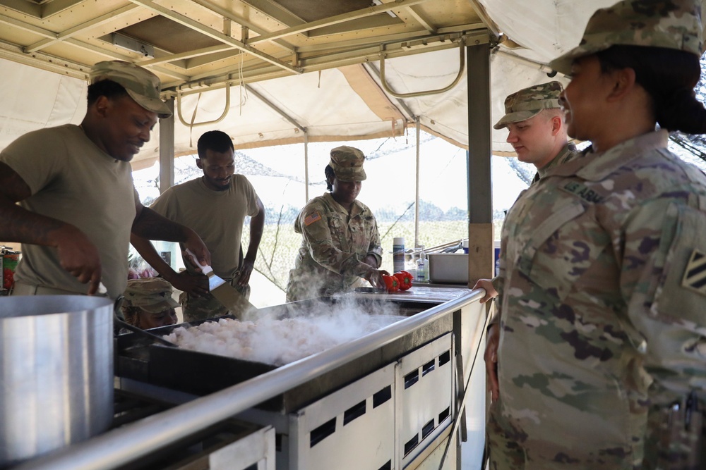 287th Quartermaster Company Cook-off Competition