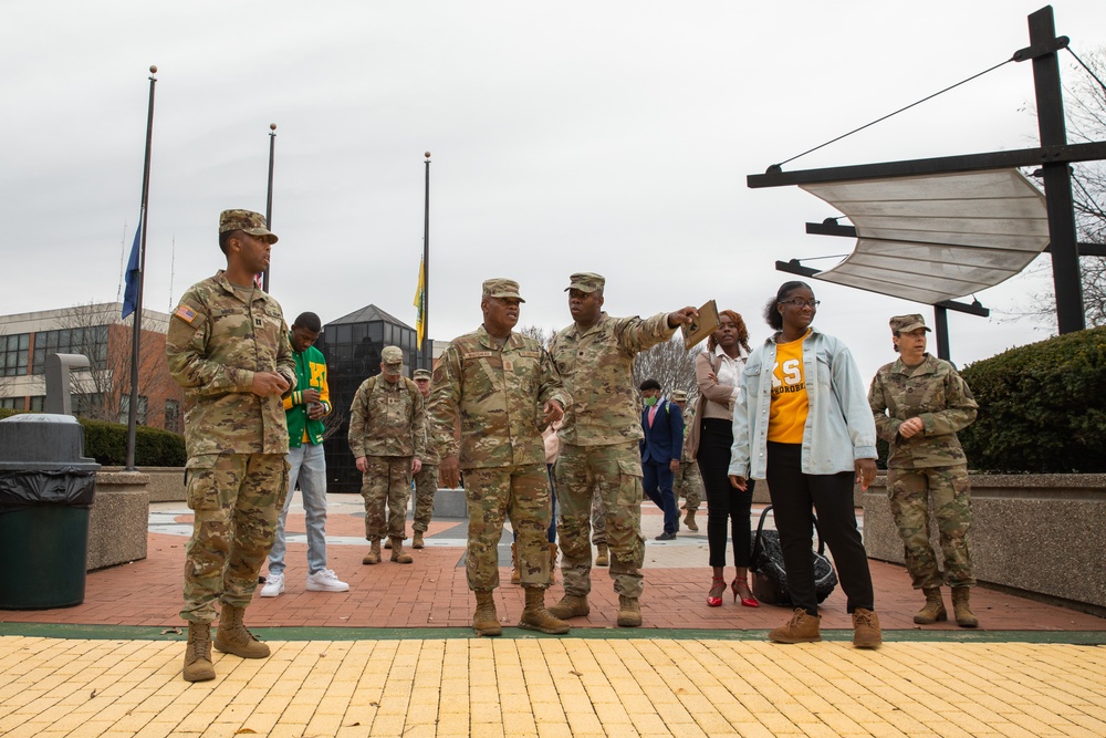 SEA visits Kentucky State University ROTC