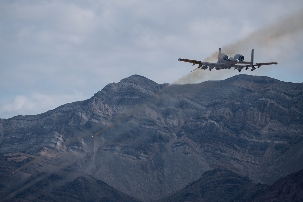 422 TES A-10’s on the NTTR