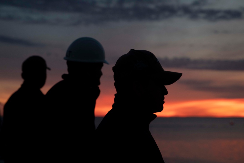 Decatur Departs San Diego