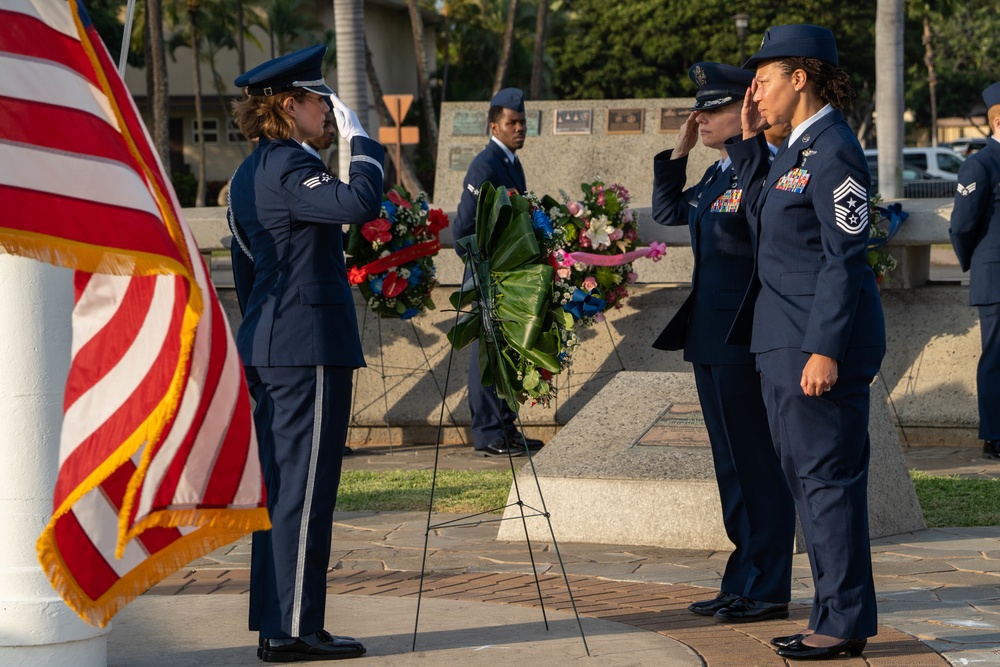 81st Remembrance Ceremony of the Attack on Hickam Field