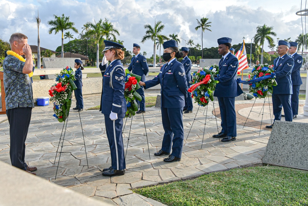 81st Remembrance Ceremony of the Attack on Hickam Field