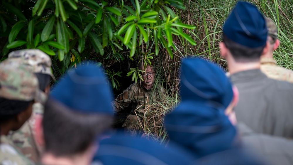 SERE instructs island survival to 15th AS