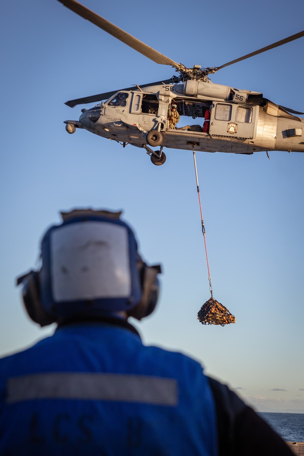 USS Montgomery (LCS 8) Flight Ops