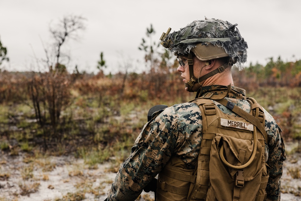 2d Marine Regiment Field Exercise 2022: Squad Attacks