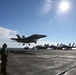 USS Abraham Lincoln (CVN 72) conducts flight operation.