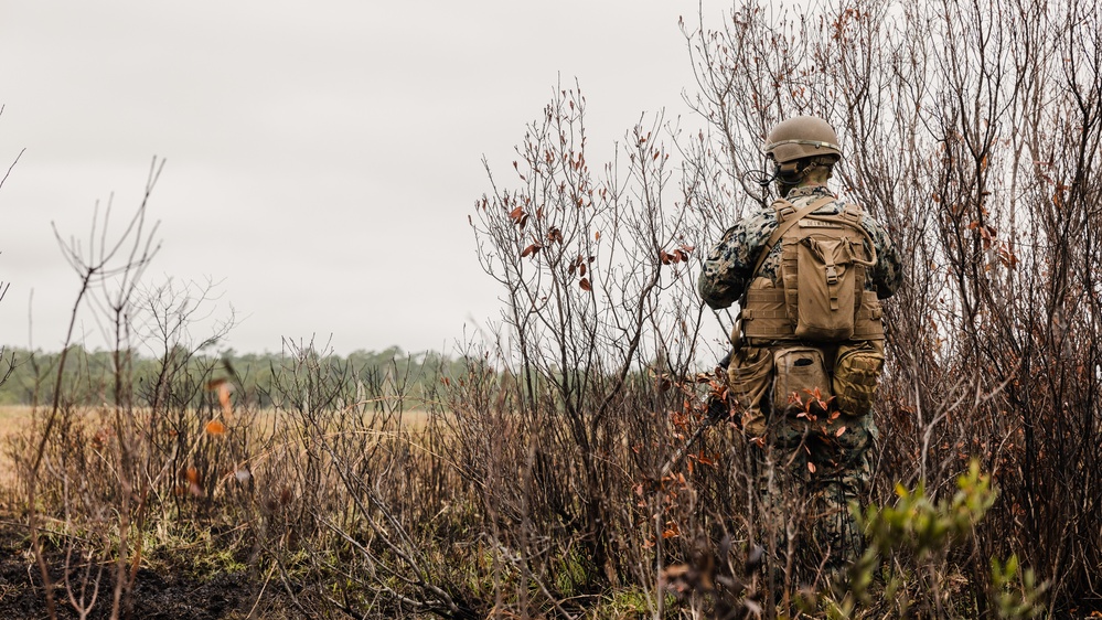 2d Marine Regiment Field Exercise 2022: Squad Attacks