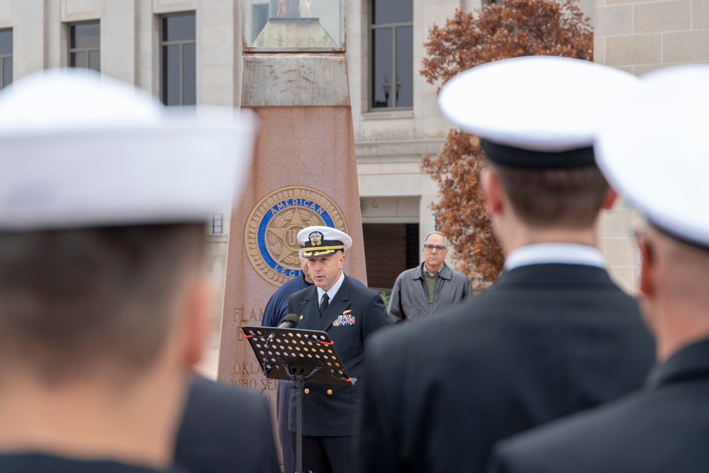 Red Dirt Sailors and community remember Pearl Harbor