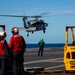 Abraham Lincoln conducts a vertical replenishment