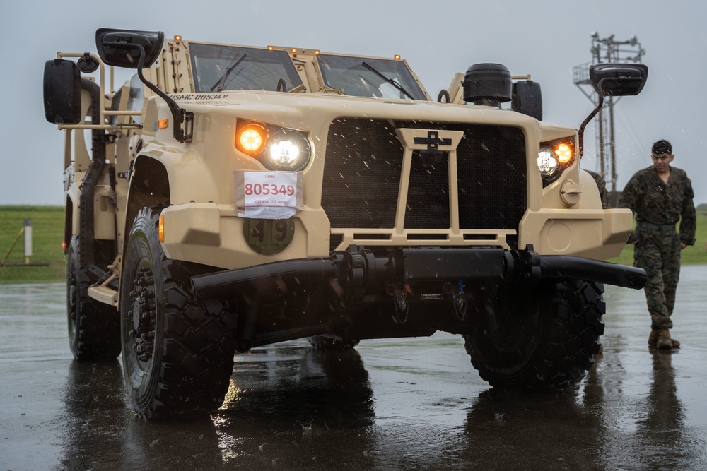 Winter Workhorse 23 | Combat Logistics Battalion 4 Marines load aircraft for Alert Contingency MAGTF Drill