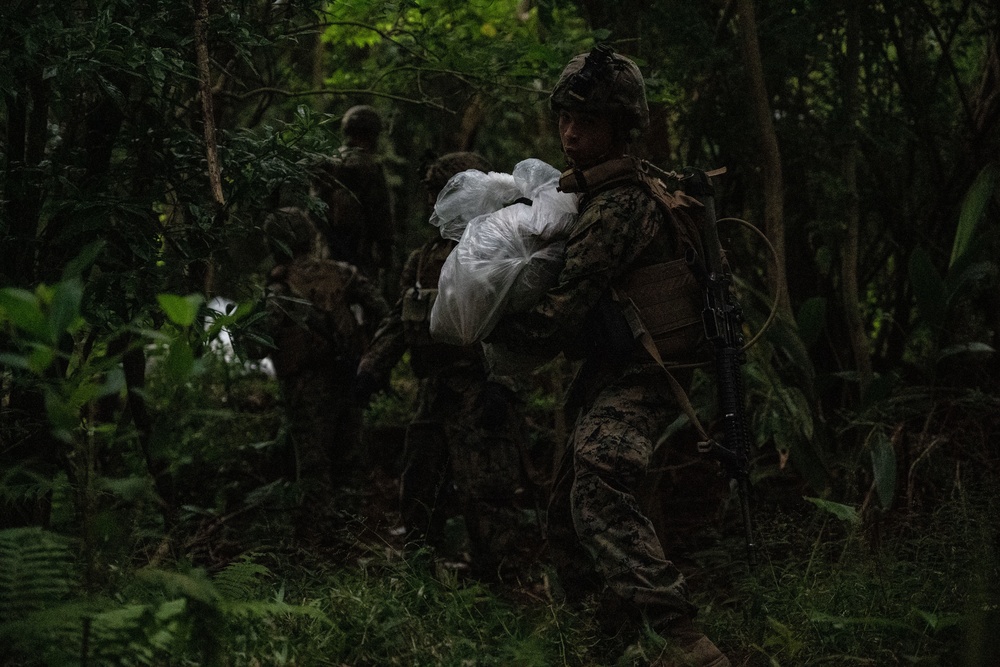 Winter Workhorse 23 | Combat Logistics Battalion 4 Marines conduct convoy, cache operations