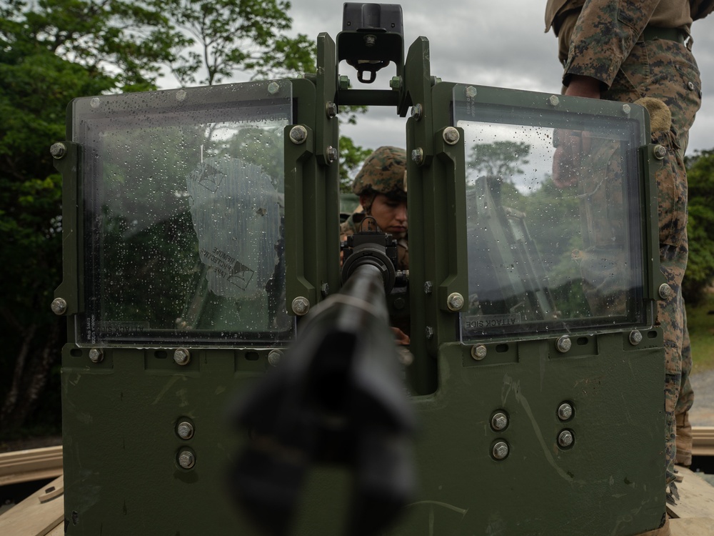 Winter Workhorse 23 | Combat Logistics Battalion 4, 3rd Transportation Battalion Marines conduct machine gun range