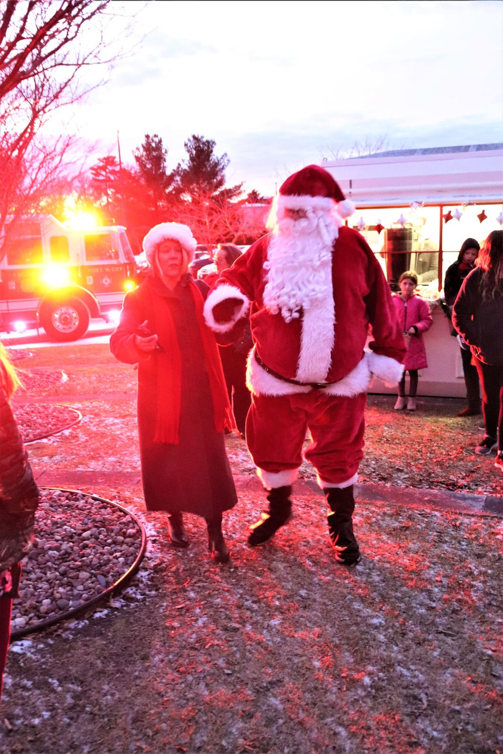 Dozens attend Fort McCoy’s 2022 Christmas Tree Lighting event