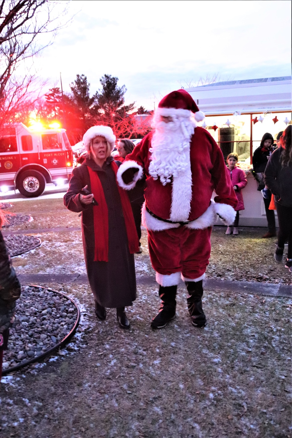 Dozens attend Fort McCoy’s 2022 Christmas Tree Lighting event