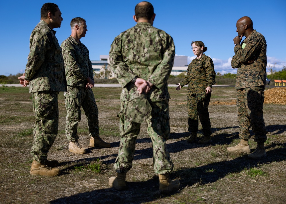 Marines, sailors conduct mass casualty drill during Steel Knight 23