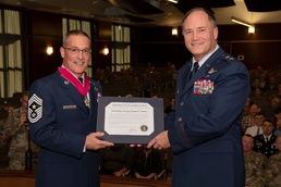 Command Chief Master Sgt. Daniel C. Conner retirement