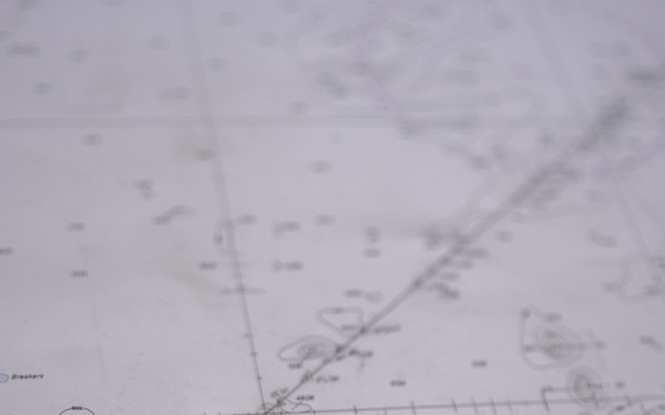 Coast Guard Cutter Polar Star (WAGB 10) crosses the “X”