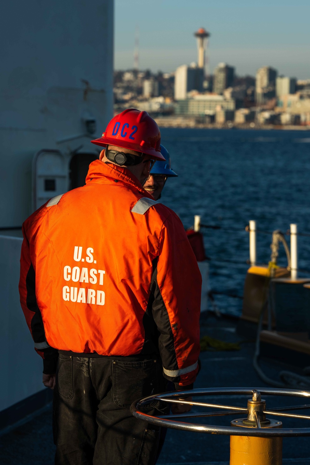 Coast Guard Cutter Polar Star (WAGB 10) departs Seattle