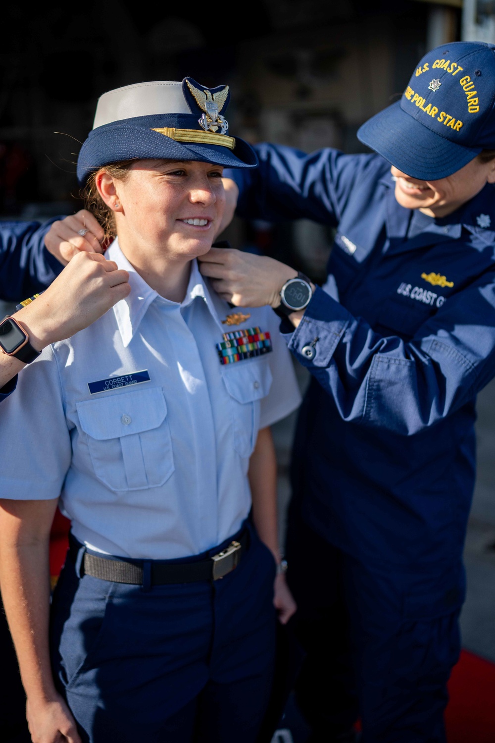 Coast Guard Cutter Polar Star (WAGB 10) holds promotion ceremony