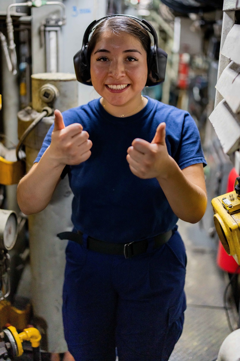 Coast Guard Cutter Polar Star (WAGB 10) conducts basic engineering casualty control exercises