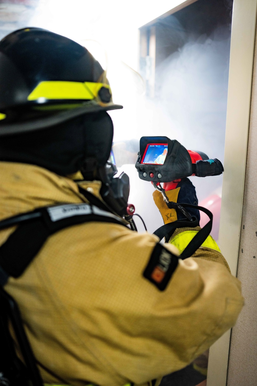 Coast Guard Cutter Polar Star (WAGB 10) conducts damage control training