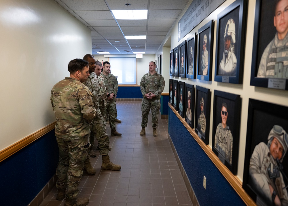 7th AF leadership return to the Wolf Pack