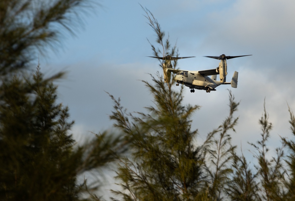 U.S. Marines depart for Stand-in Force Exercise