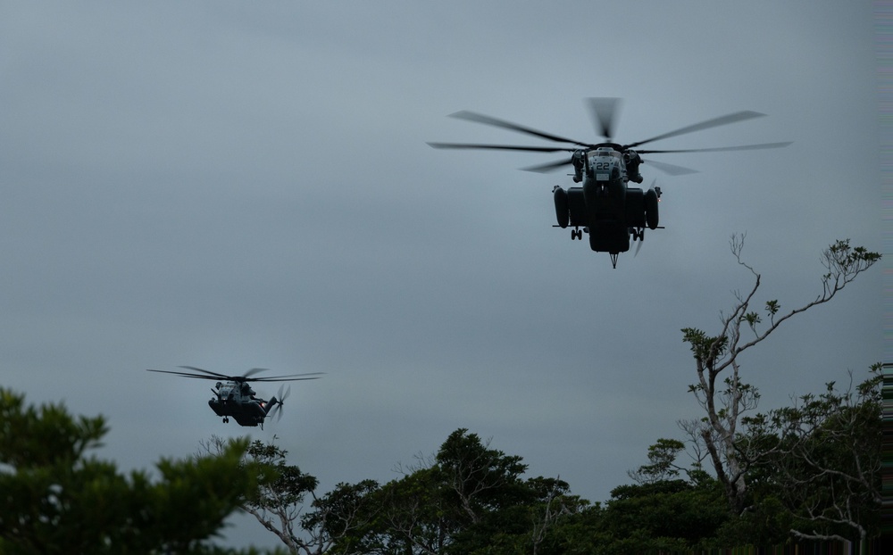 U.S. Marines depart for Stand-in Force Exercise