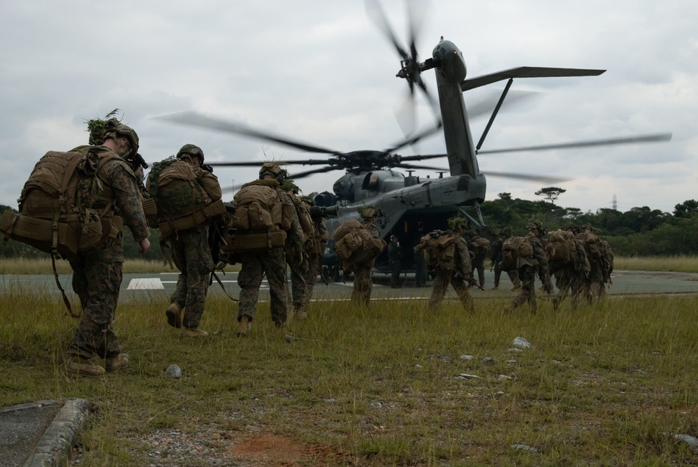 U.S. Marines depart for Stand-in Force Exercise