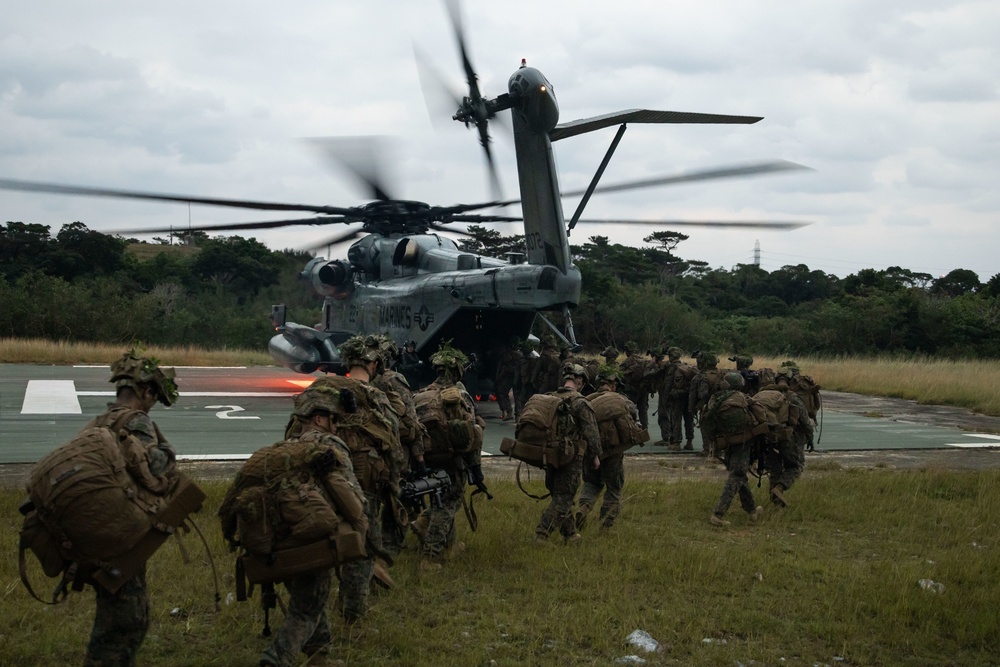 U.S. Marines depart for Stand-in Force Exercise