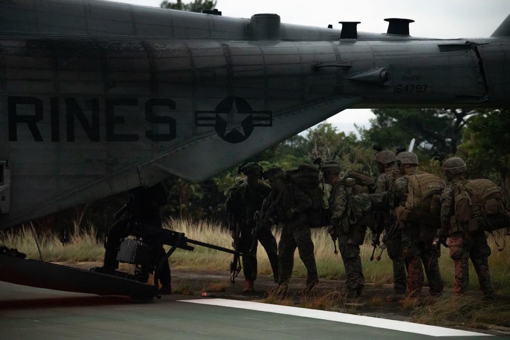 U.S. Marines depart for Stand-in Force Exercise